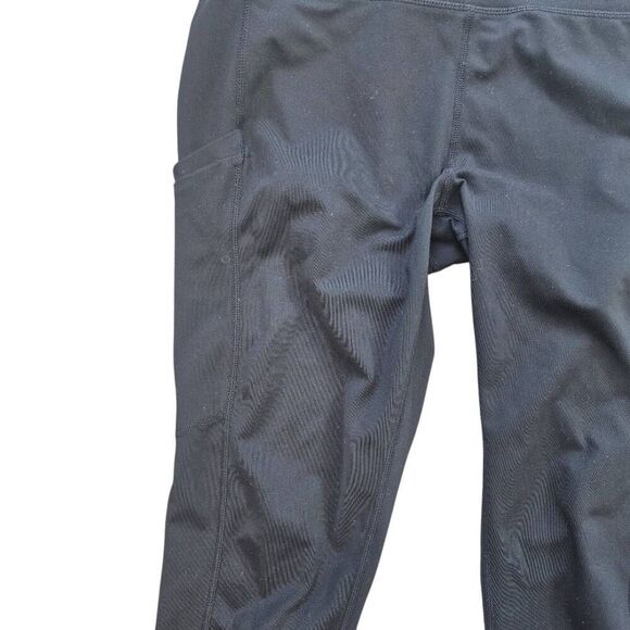 Fabletics Women's Black Nylon/Spandex Leggings w Pockets - Picture 5 of 7
